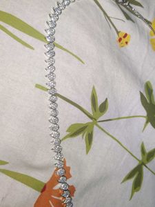 Elegant Silver hip chain