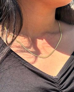 Gold Necklace & Knot Earrings Set