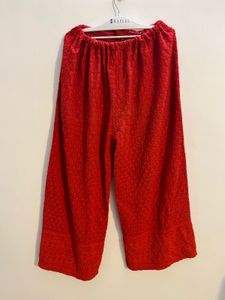 Embroidered Plazzos set of 2