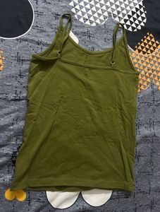 Forever 21 Green Camisole Top- Worn Once- SizeM
