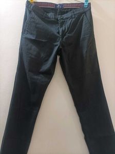 Parx Black Casual Pants
