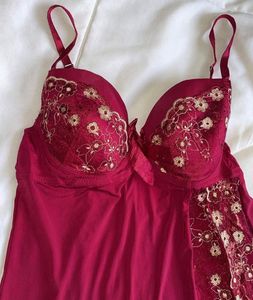 Red Slip Dress