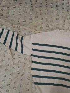 Striped Knit Sweater