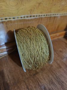Pack of 1 Embroidery Metallic Golden Zari Roll