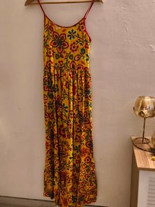 Floral Yellow Sundress