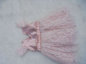 Cute Pink Lace Baby Dress
