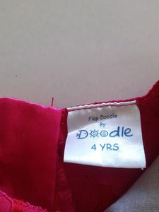 Kids Frock With Bow