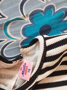 Cute Striped Baby Dress