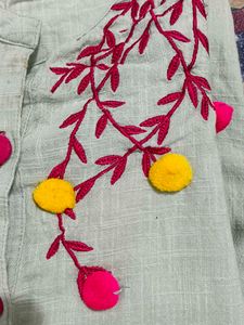 Elegant Embroidered Kurta