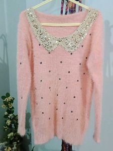 Soft Peach Sweater