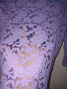 Lavender Lace Top
