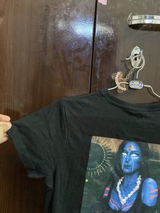 On Back Printed Mona Lisa Tshirt