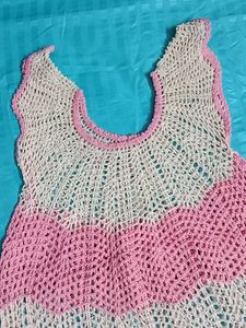 Handmade Crochet Sleeveless Dress