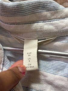 Striped Button-Down Shirt