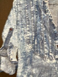 Denim Look Top 3XL
