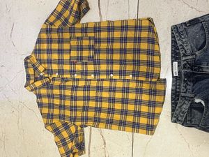 Aesthetic Shirt Plaid Pattern Unisex