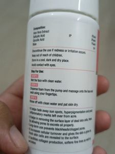 It&#39;s A Very Good Product For Oily Skin.. It&#39;s Totally New. Not Used At All. It Is Foaming face Wash, Very Easy To Use. It&#39;s Very Useful For The Skin Which Is Very Prone To Acne And Acne Marks