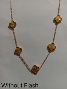 Gold Clover Necklace