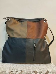 Stylish Colorblock Hobo Bag🌸