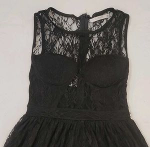 Lace Fit & Flare Dress