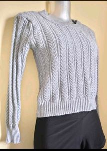 🎄Buy 1, Get 1 Free🎁Gray Knit Sweater