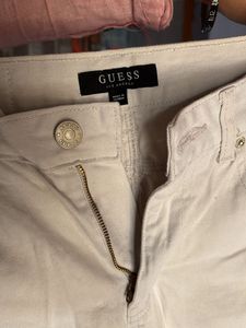 Low Rise Women White Jeans