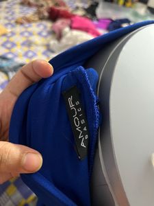 Amour Basic High Waist Blue Designer Dhoti Style