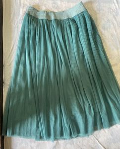 Green Tulle Skirt
