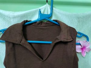 Brown Tank Top🤎🪩