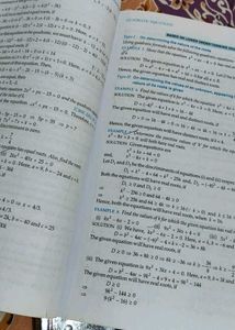 Class 10th Maths Book 📚