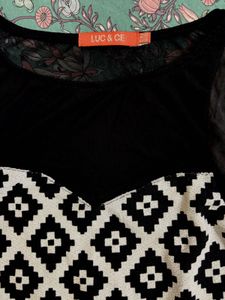 GEOMETRIC PRINT BODYSUIT