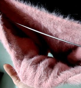 Pink Fur Comfy Sweater