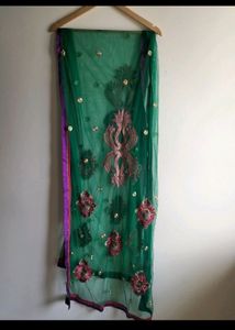 Grand Wedding Gown With Heavy Dupatta