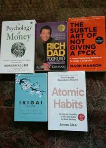 Popular Finance & Self-Help Books combo of 5 book