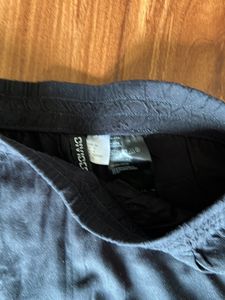 H&amp;M Divided Black Cotton Trouser EUR34 Size S