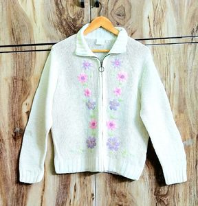 Enbroidery Work Sweater Size-36