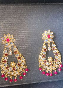 Elegant Gold-Tone Earrings