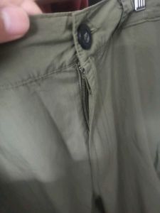 Olive Work Cargo Pants Unisex