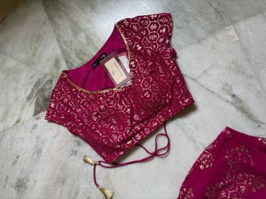 Rani Pink Lehenga Choli Set
