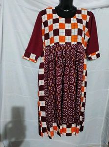Sambalpuri Printed Casual Dress
