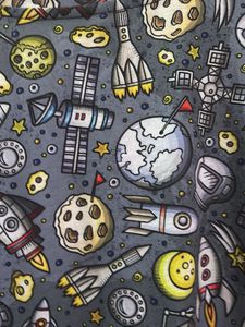Space Print T-Shirt