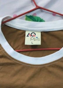 Brown AQ Plus T-Shirt