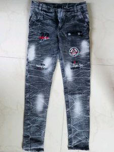 Stylish Gray Jeans