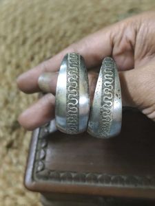 Large Vintage GS Hoops