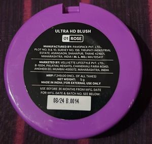 Sugar POP Ultra HD Blush 01 Rose