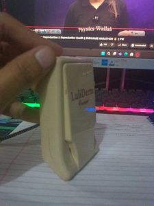 Portable Desk Clock Foldable With Alarm Facility.