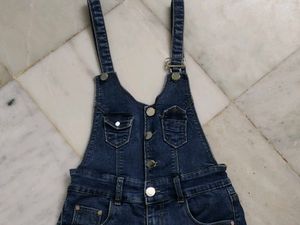 kids denim dungree