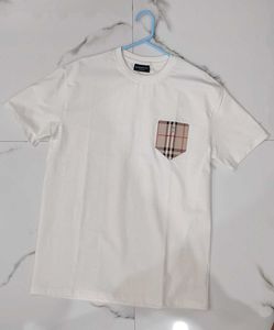 BURBERRY OFF WHITE PREMIUM T-SHIRT