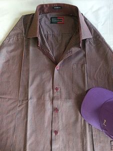 Peter England Checkered Shirt