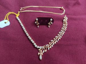 Elegant Rose Gold Jewelry Set
